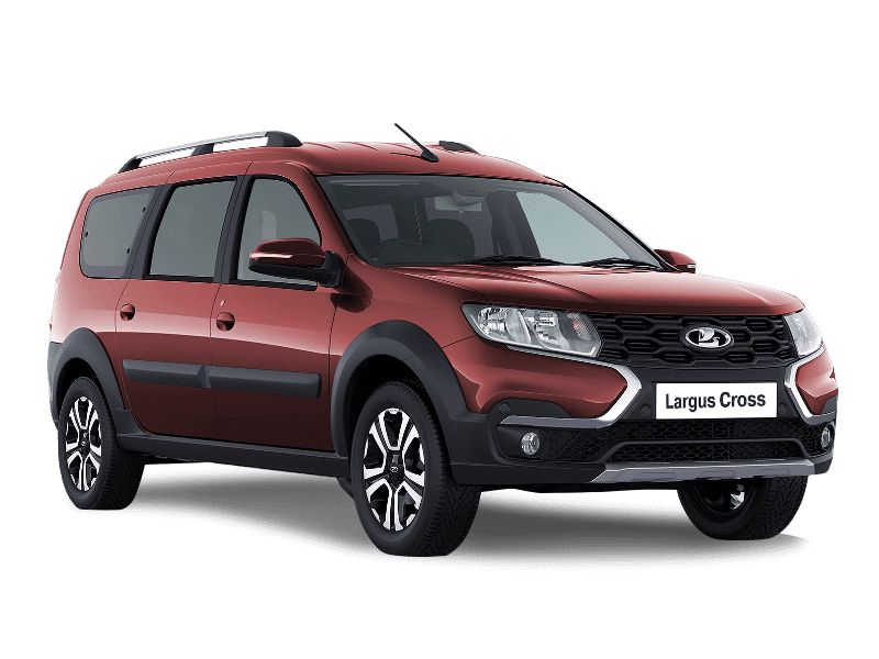 Купить Lada Largus Cross в Москве - Красный «Красный сплав» (136) - металлик